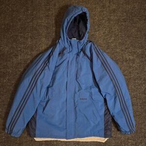 Vintage 90s Reversible Addidas coat. mens L